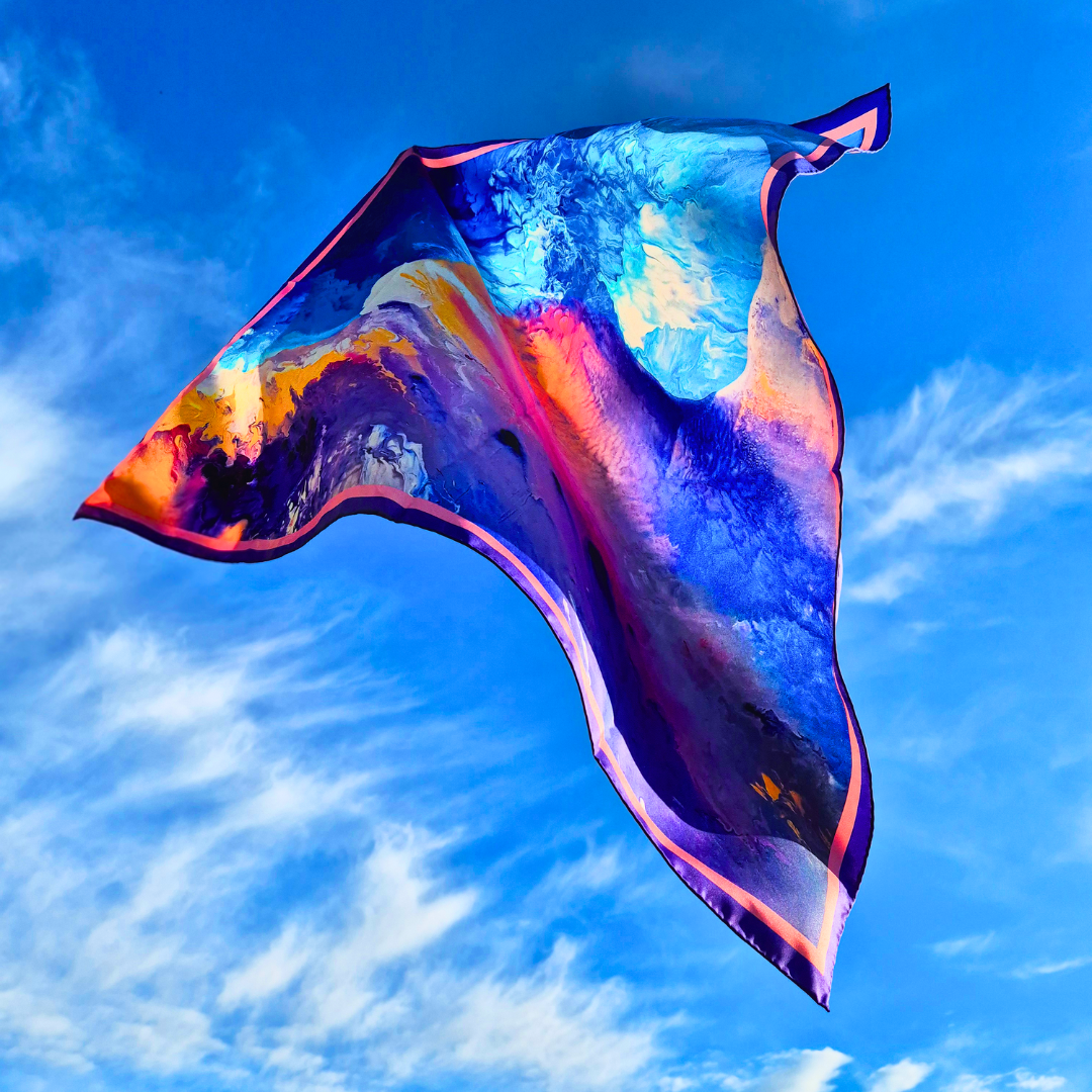 Universe by Cris - Silk Scarf